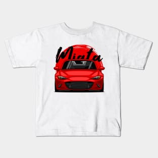 Red Miata MX5 ND Kids T-Shirt